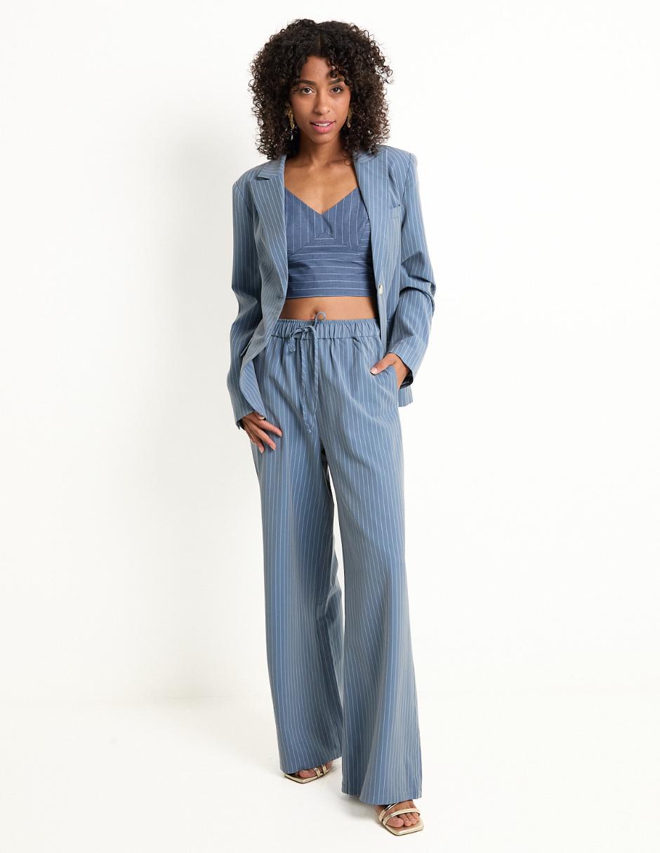 Pantalón de vestir amplio para mujer 3