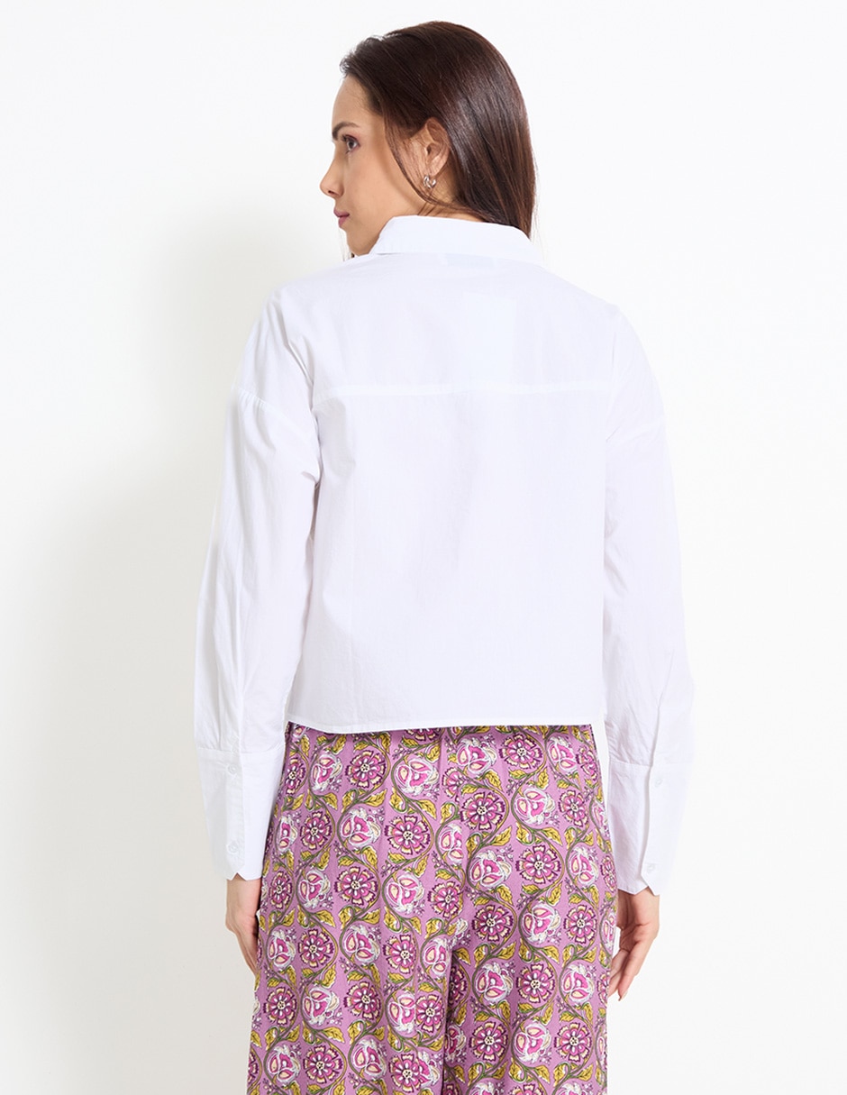 BLUSA COM25217-07H CONTEMP, EG, BLANCO
