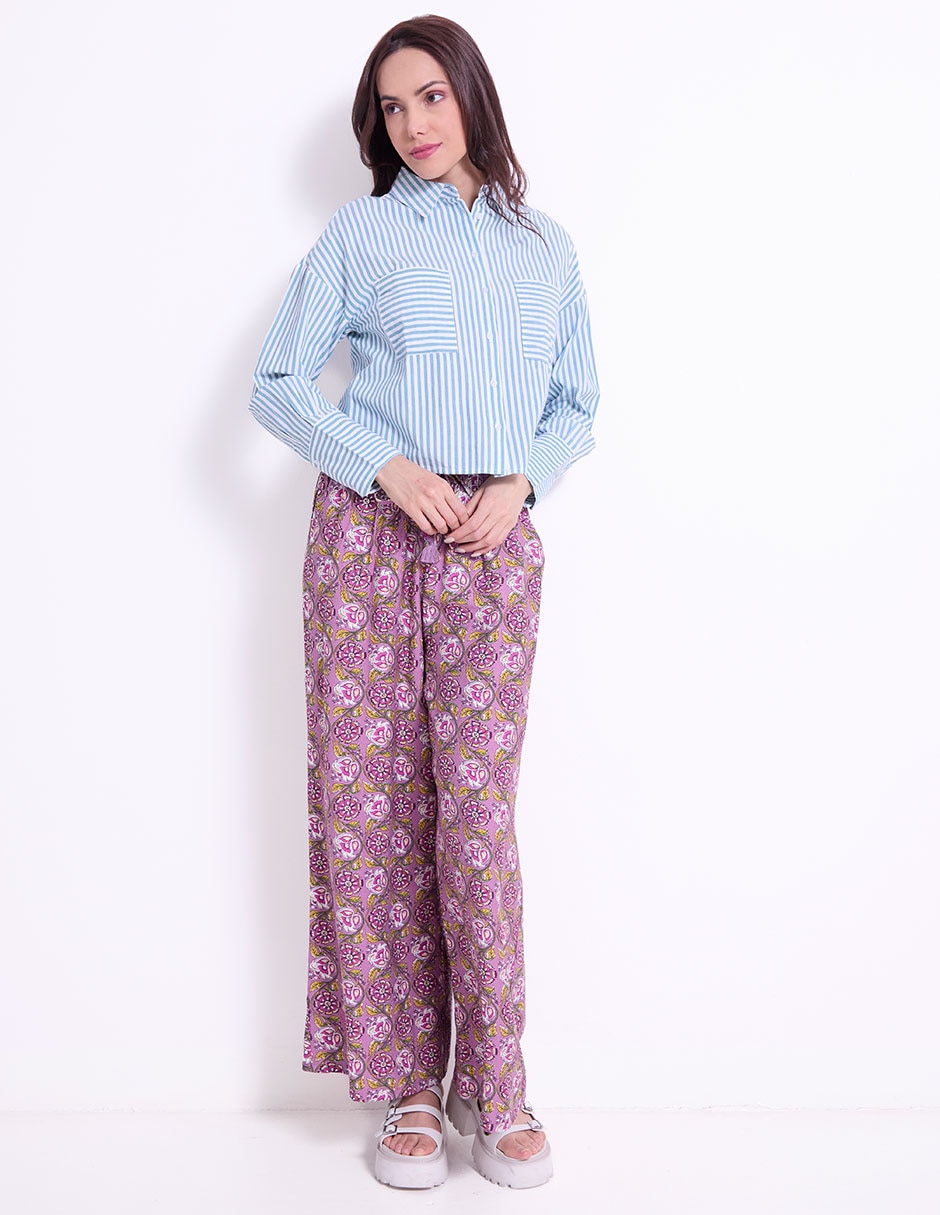Blusa manga larga para mujer 4