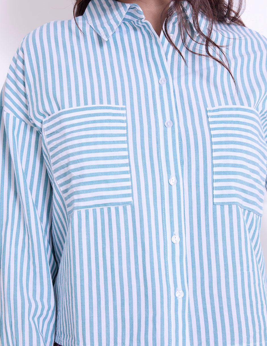 Blusa manga larga para mujer 5