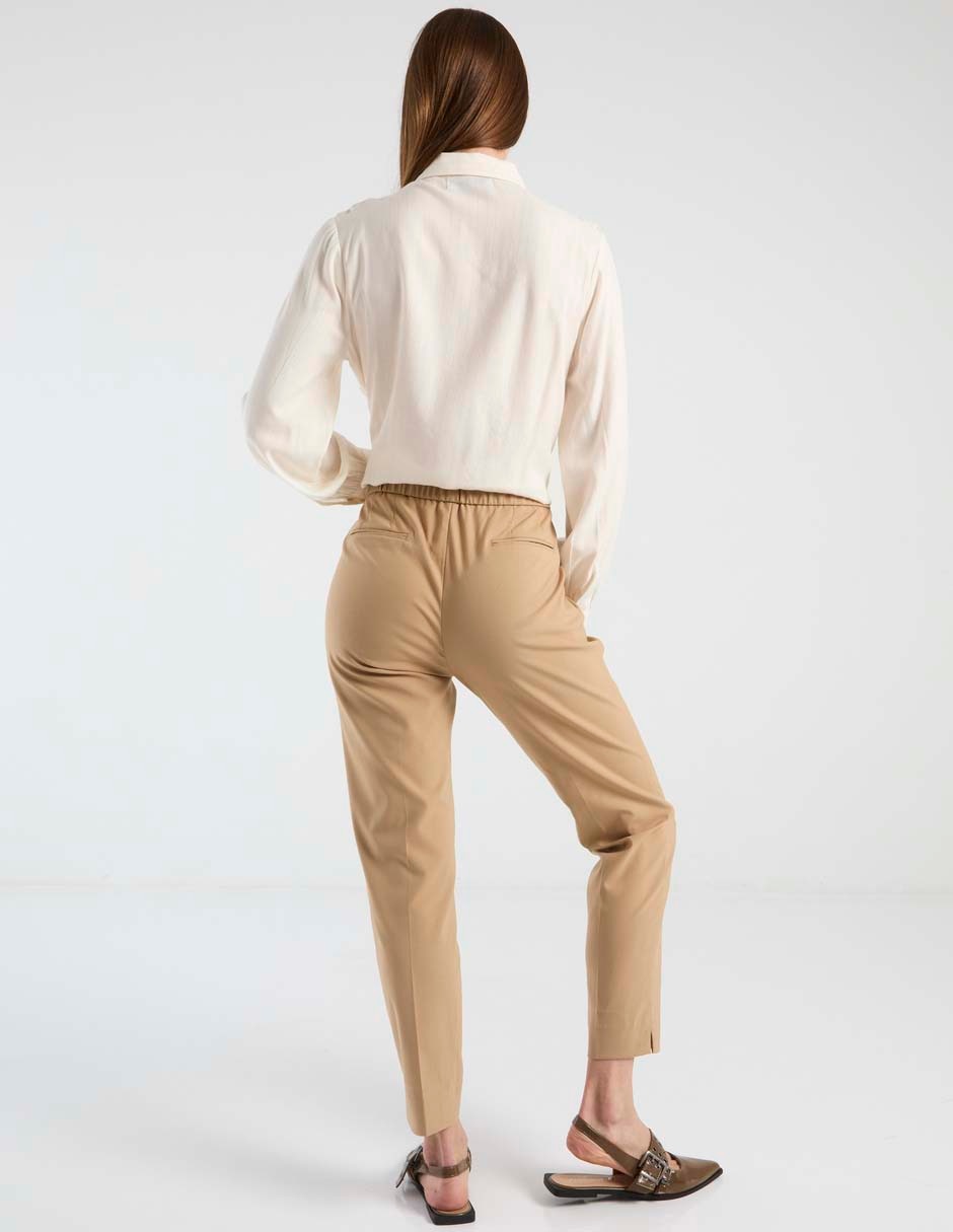 PANTALON CONTEMPO, 34, LATTE COM25011-1