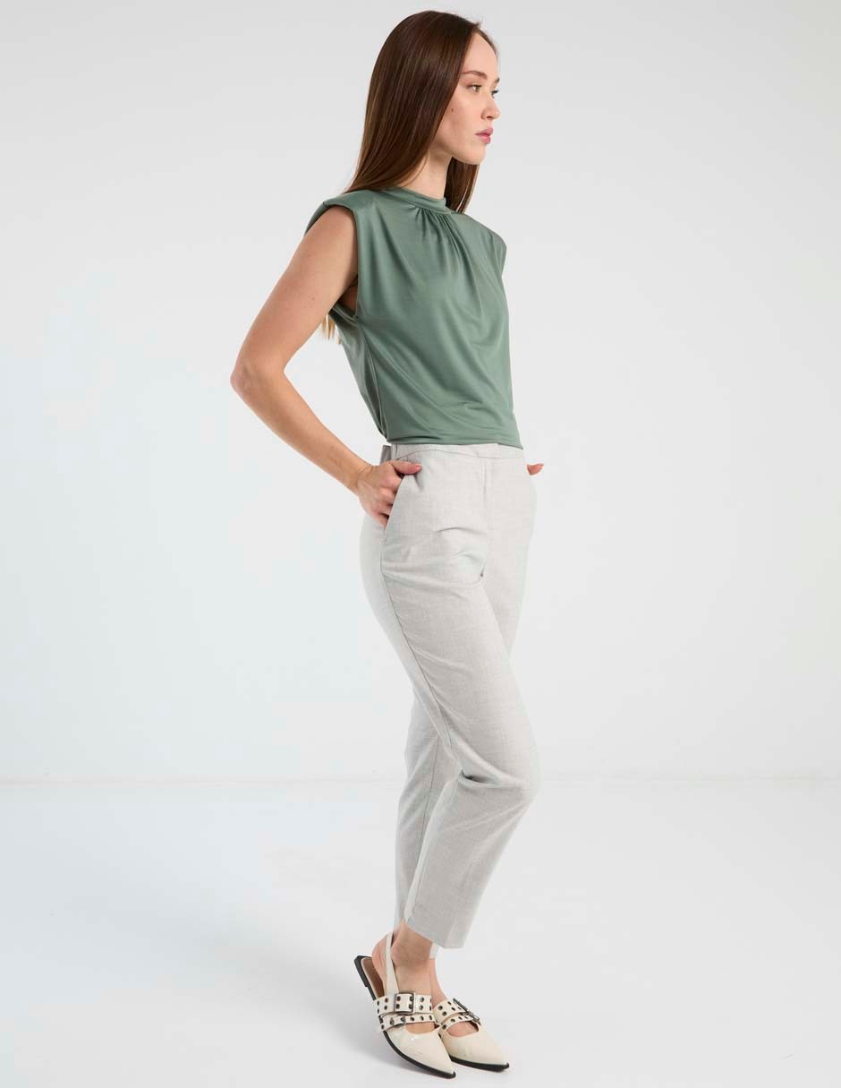 Pantalón chino slim para mujer 3