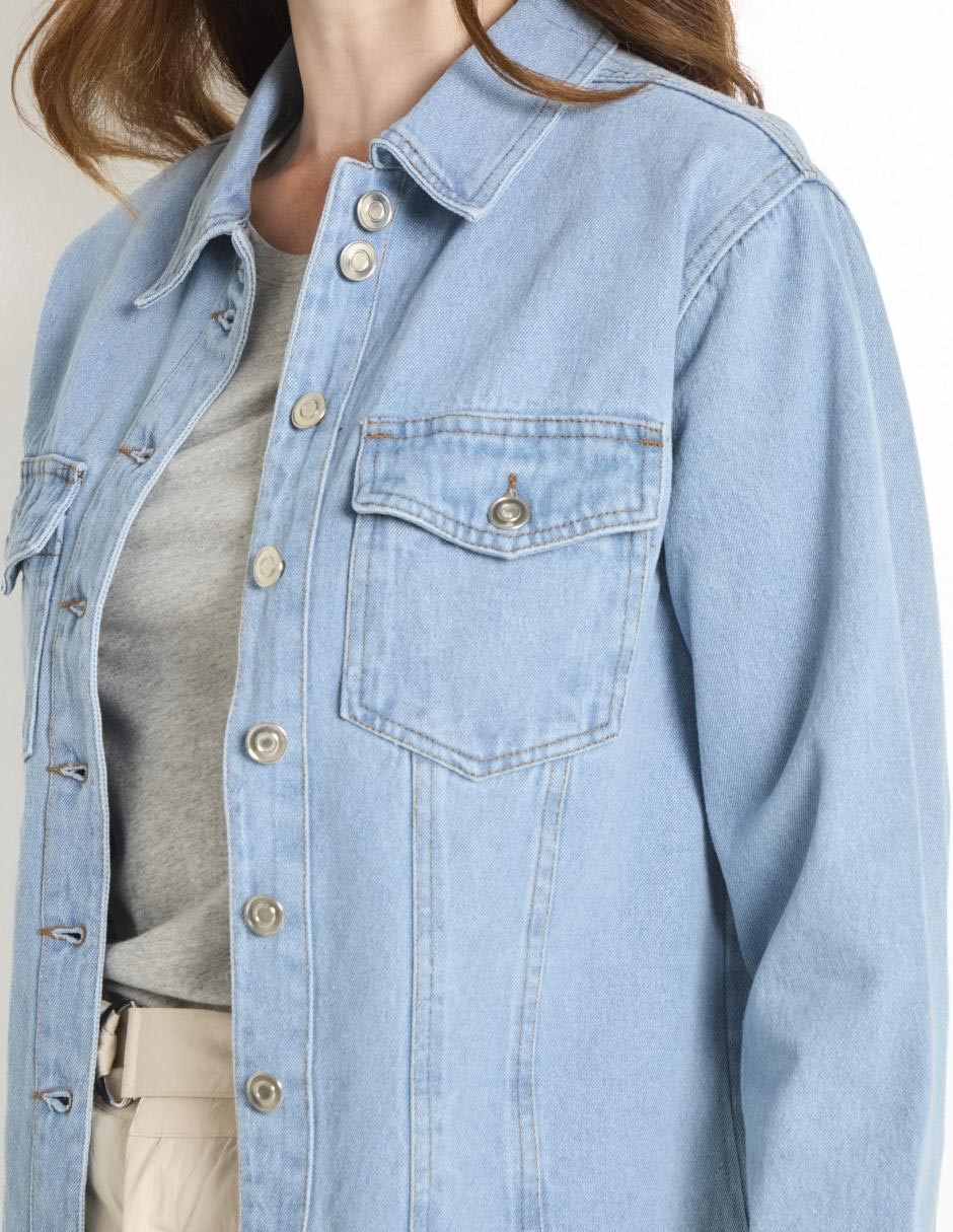 Chamarra denim para mujer 4