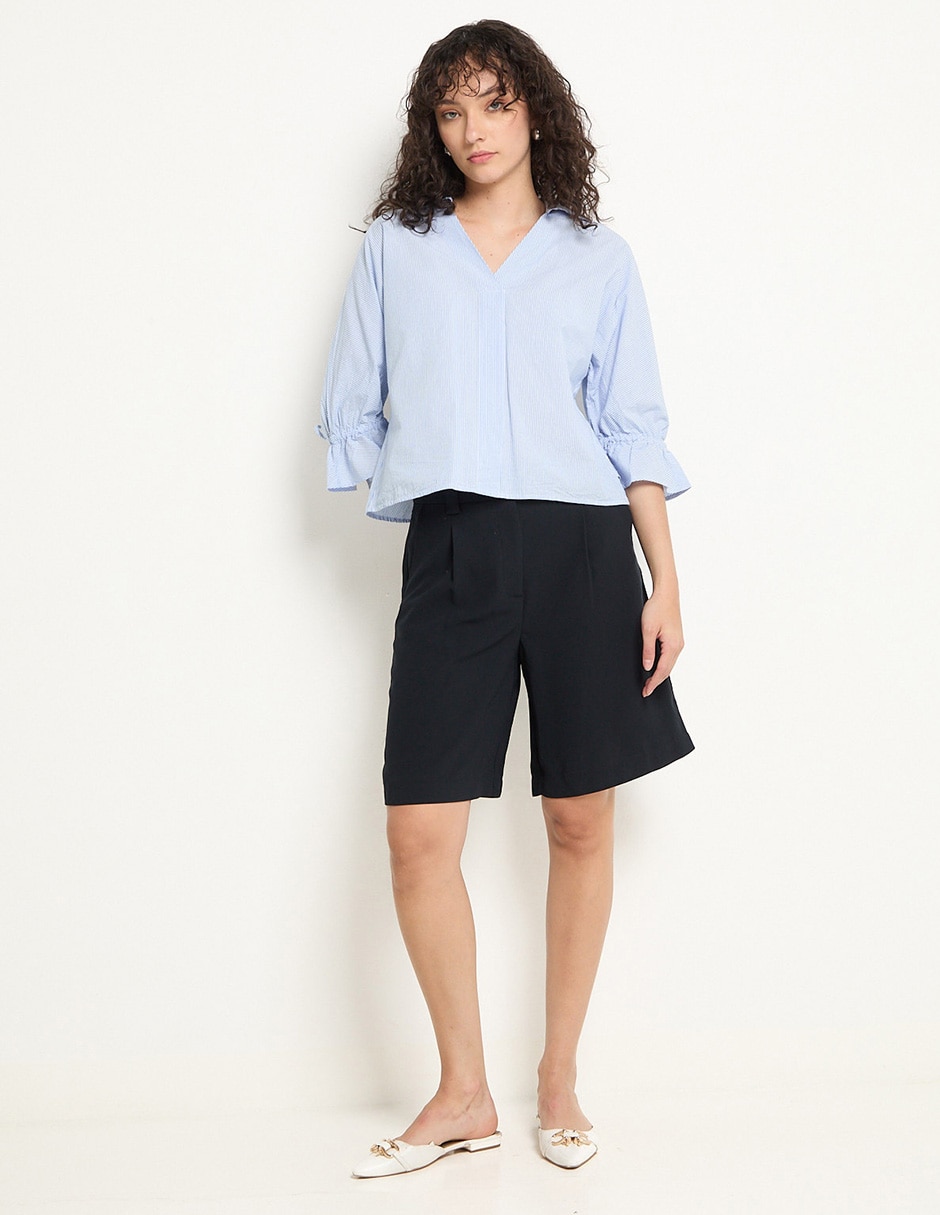 Blusa manga 3/4 para mujer 3