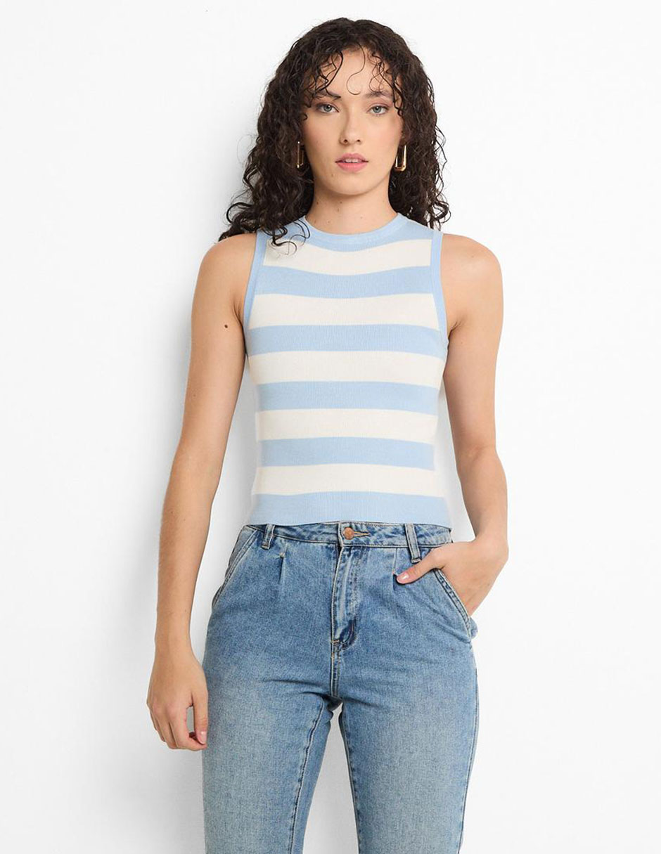 Top cuello redondo 4
