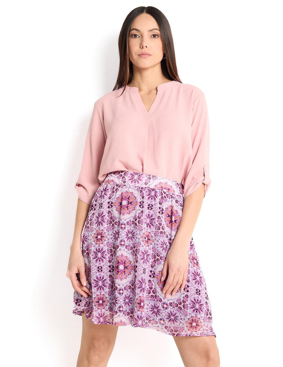 Blusa manga 3/4 para mujer 1