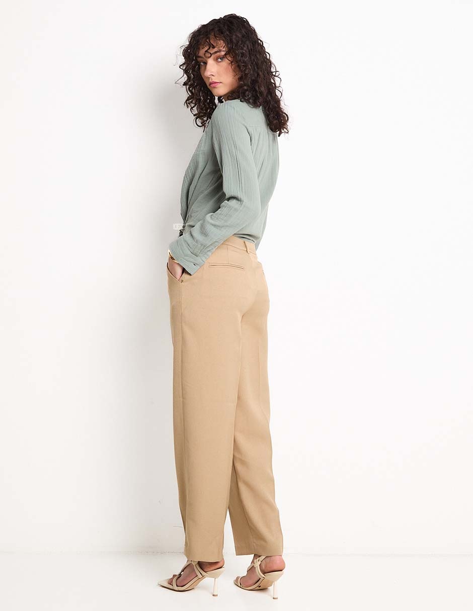 Pantalón de vestir straight para mujer 2