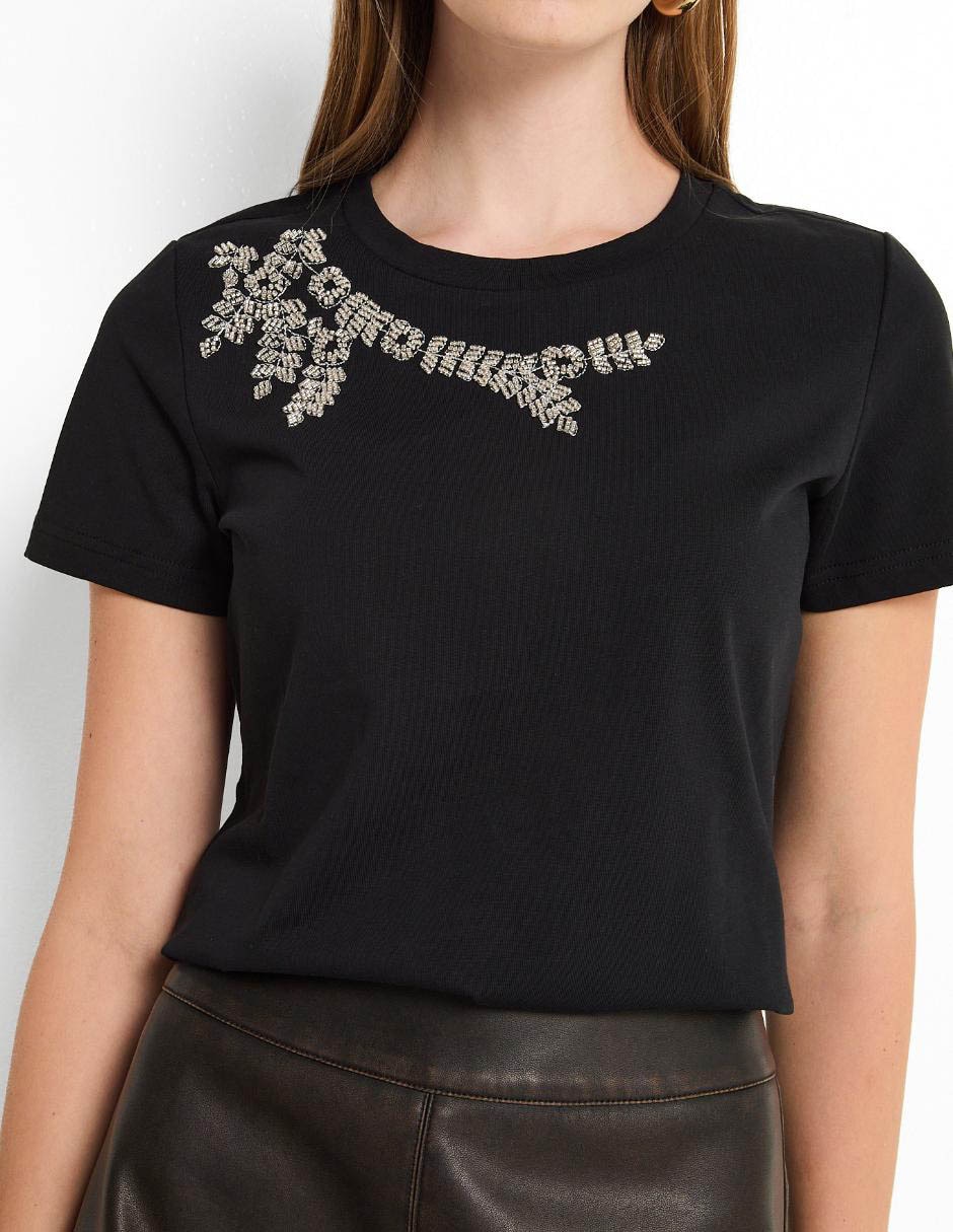 PLAYERA COM25308-08 CONTEM, ECH, NEGRO