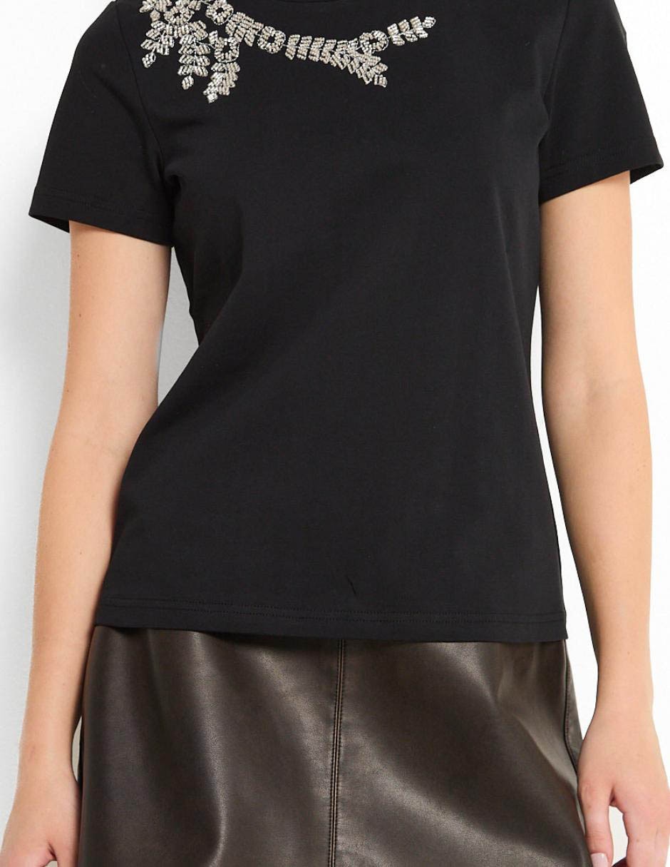PLAYERA COM25308-08 CONTEM, ECH, NEGRO