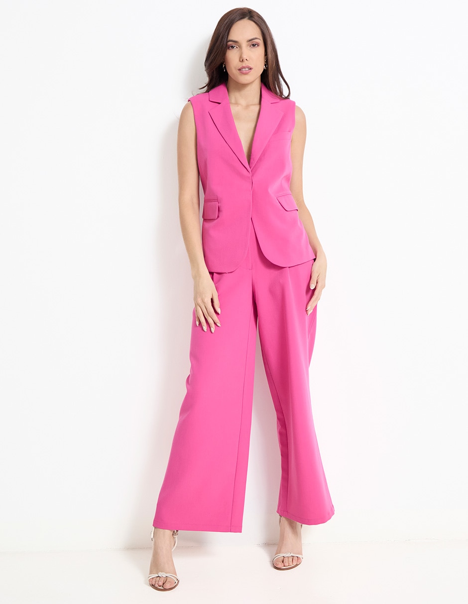 Pantalón de vestir amplio para mujer 3