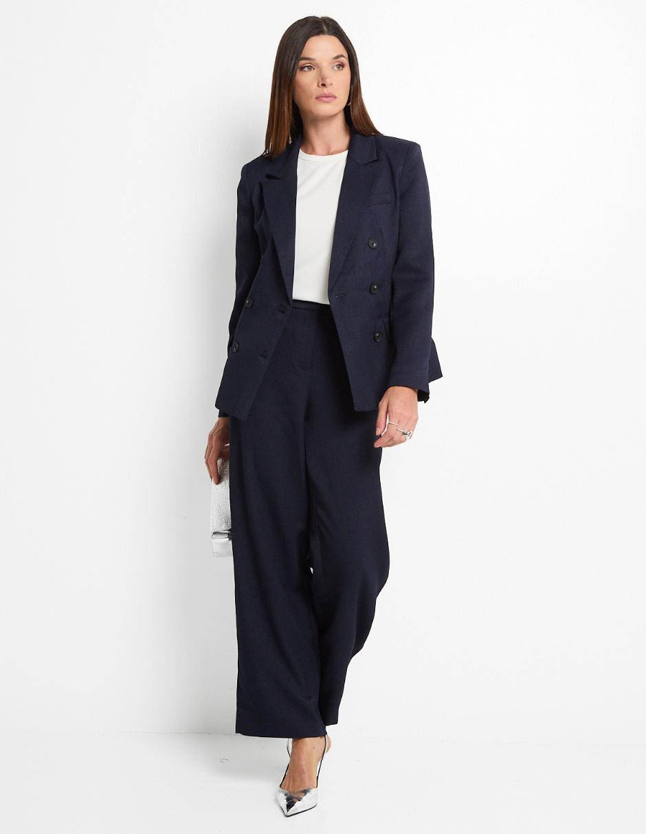 Pantalón de vestir amplio para mujer 3