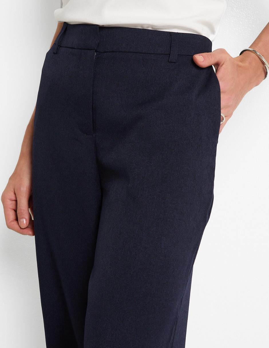 Pantalón de vestir amplio para mujer 4