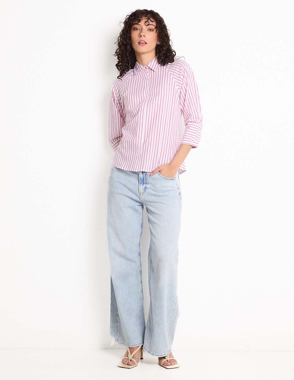Blusa manga 3/4 para mujer 3