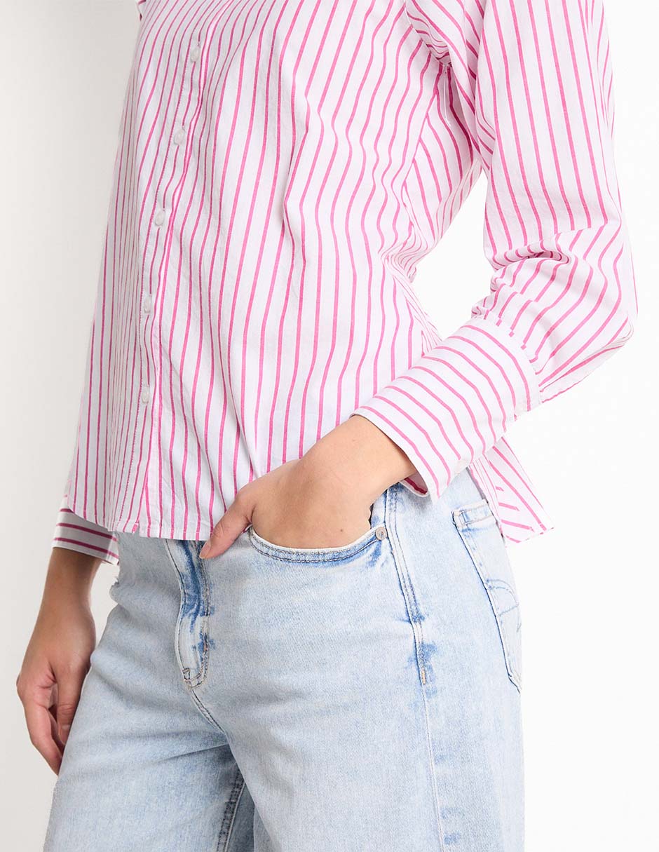 Blusa manga larga para mujer 4