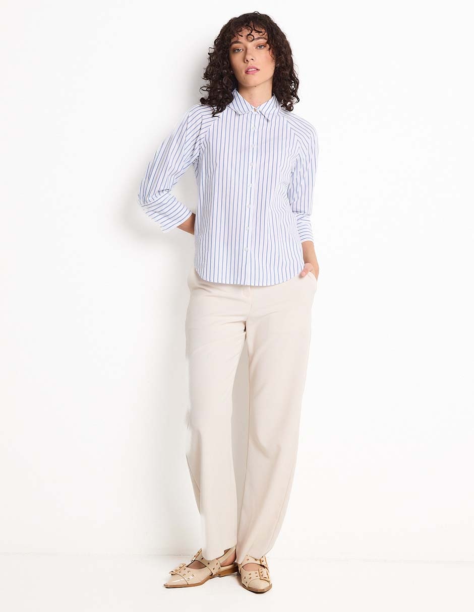 Blusa manga 3/4 para mujer 3