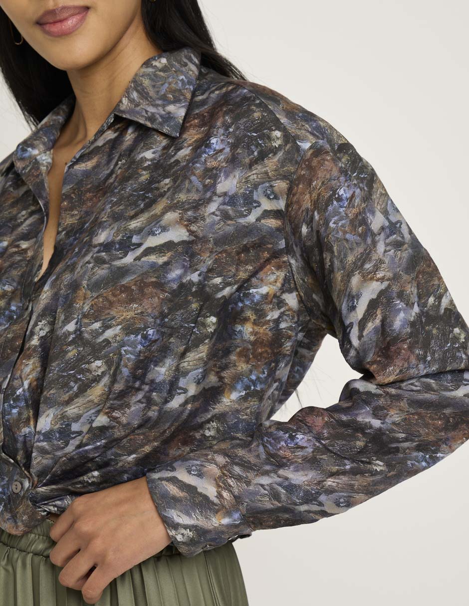 Blusa manga larga para mujer 4