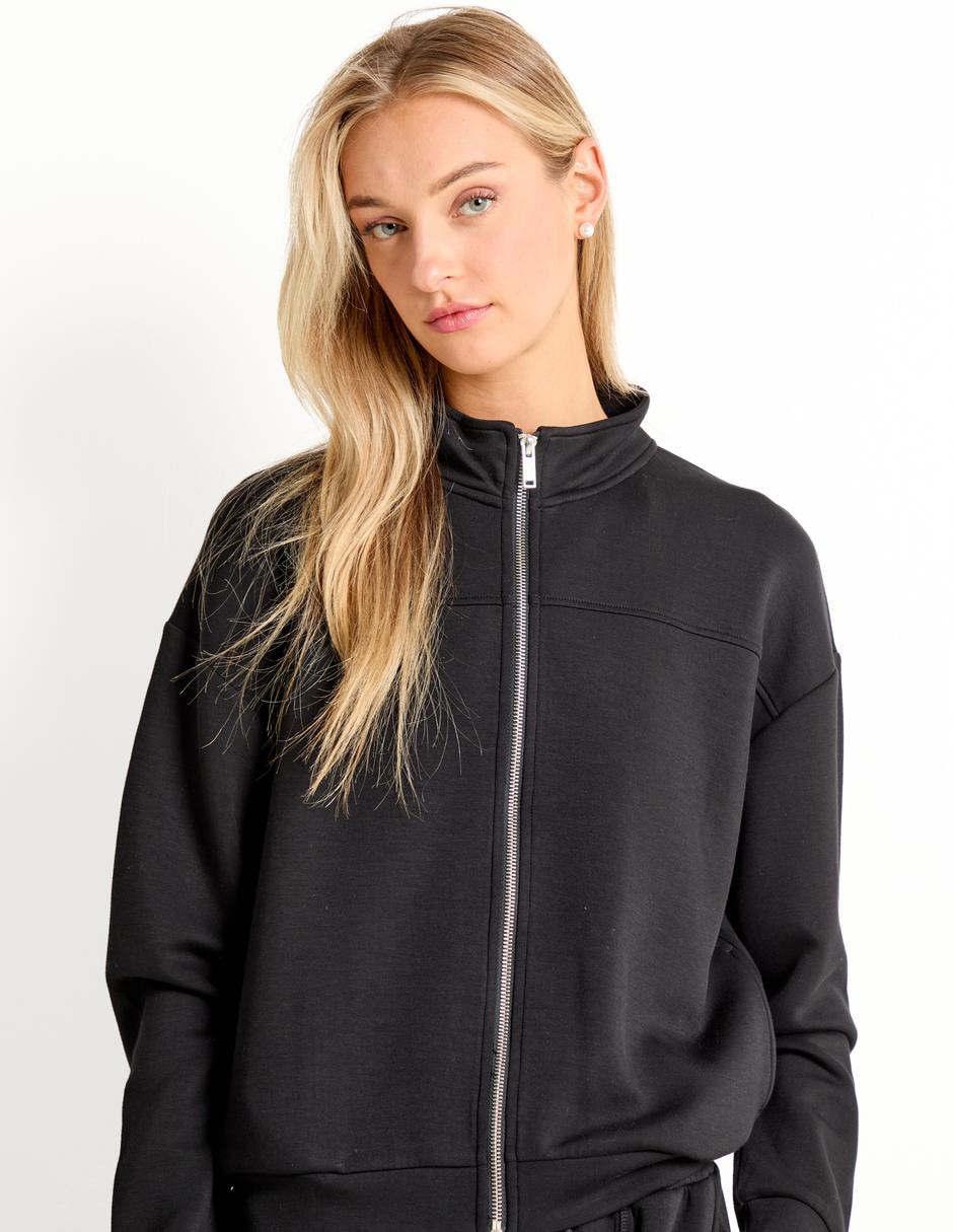 CHAMARRA CONTEMPO, M, NEGRO LISO COMR25