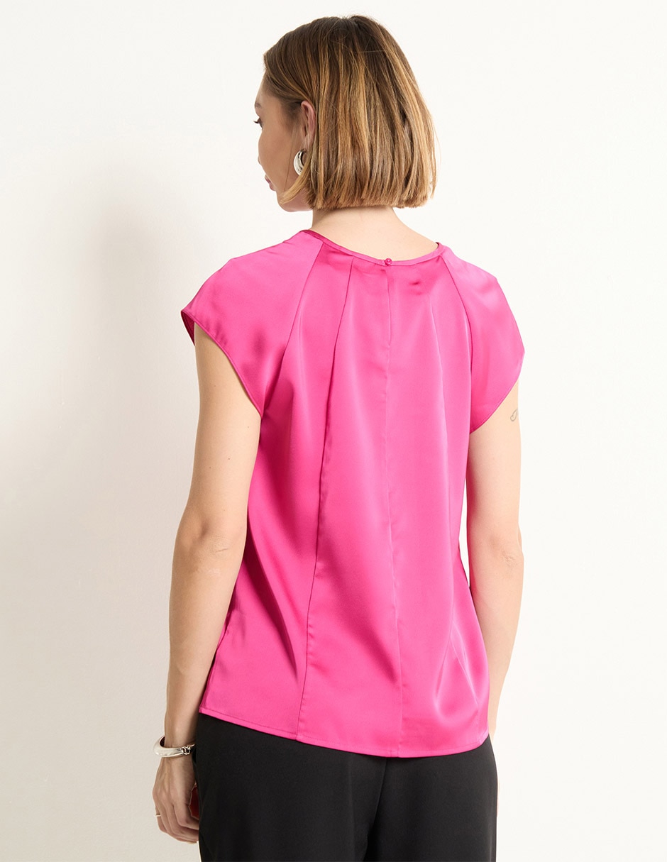 Blusa manga corta para mujer 2