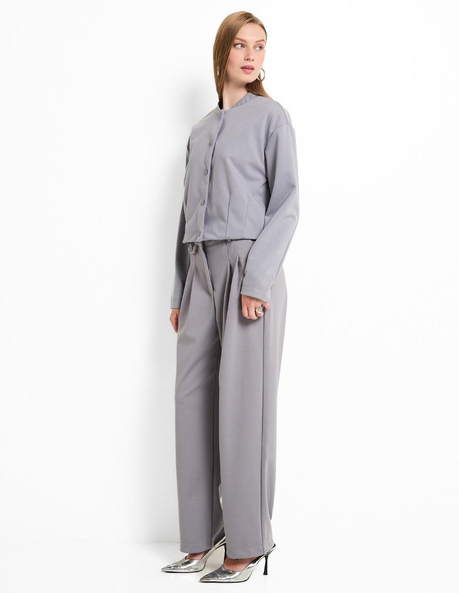 Pantalón de vestir amplio para mujer 3