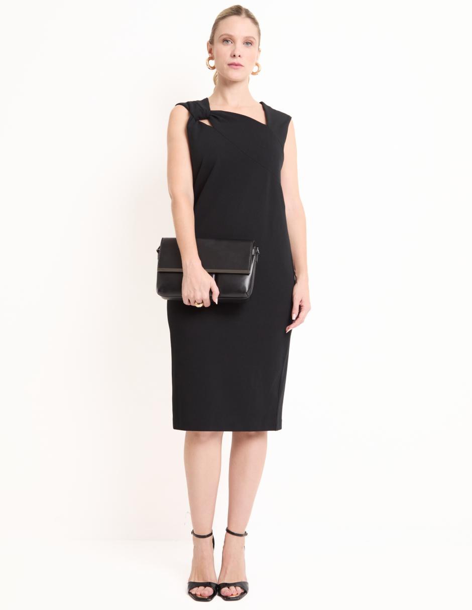 Vestido a la rodilla formal para mujer 3