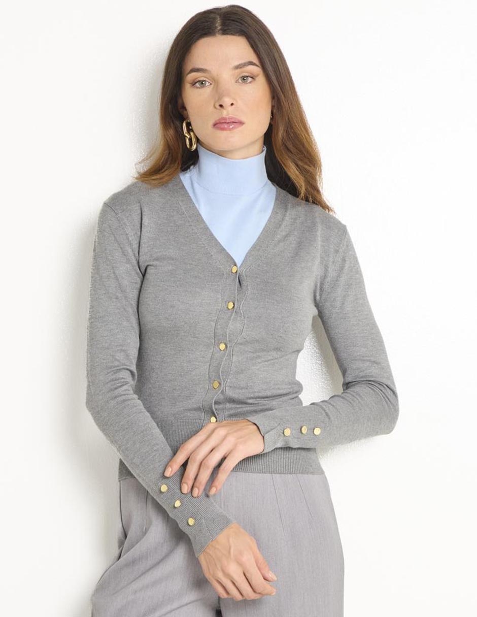 Suéter cuello V para mujer Suéter cuello V para mujer