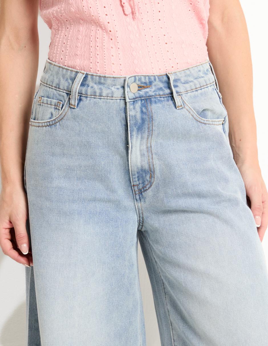 Jeans amplio para mujer 4