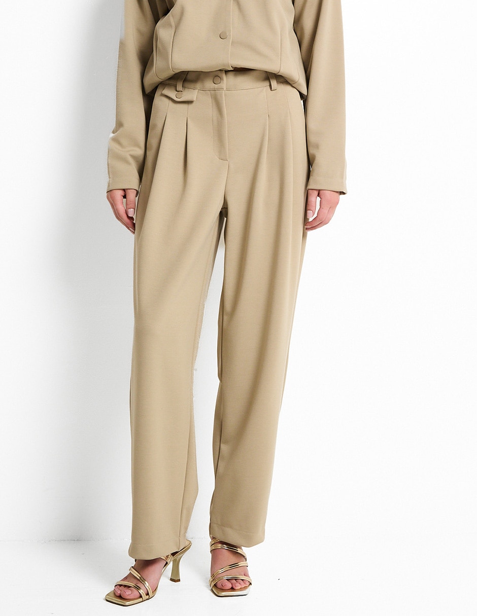 Pantalón de vestir amplio para mujer Pantalón de vestir amplio para mujer