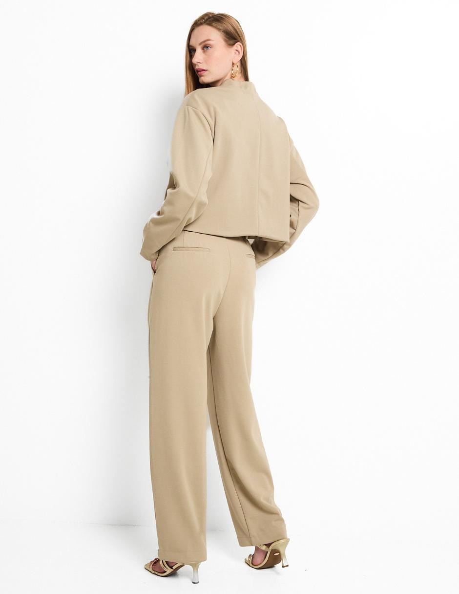 Pantalón de vestir amplio para mujer 2