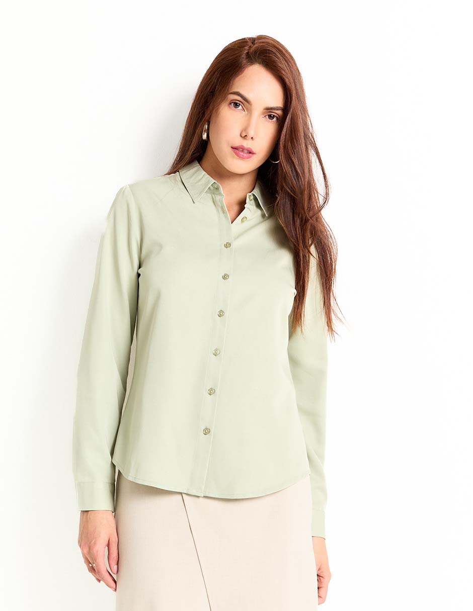 Blusa manga larga para mujer Blusa manga larga para mujer