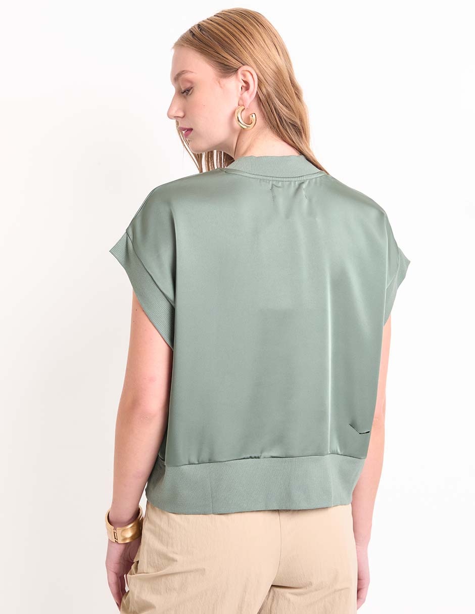 BLUSA COM25524-10 CO, G, LAUREL WREATH