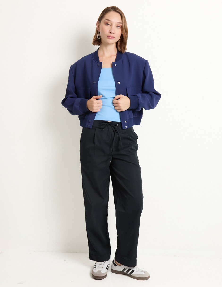 Pantalón regular straight para mujer 3