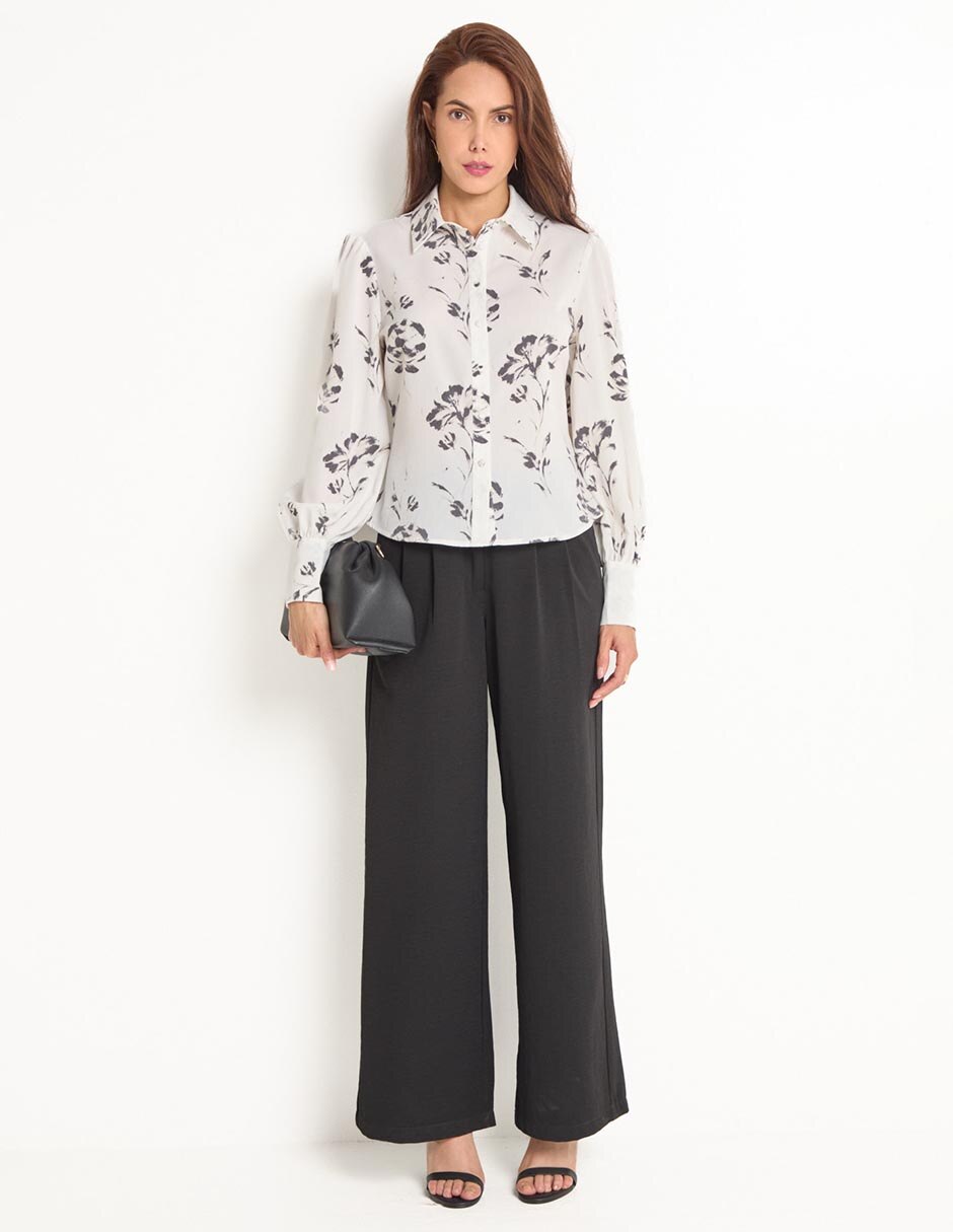 Blusa manga larga para mujer 3
