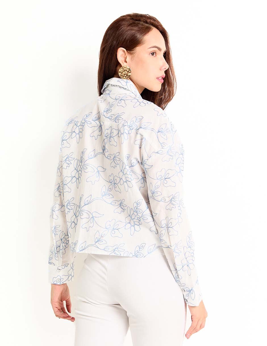 Blusa manga larga para mujer 2