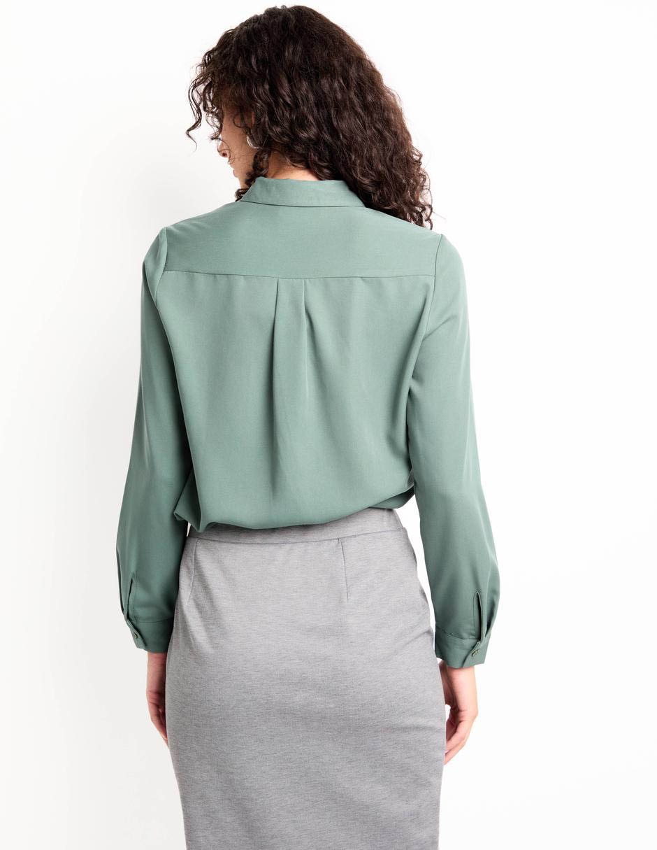 Blusa manga larga para mujer 2