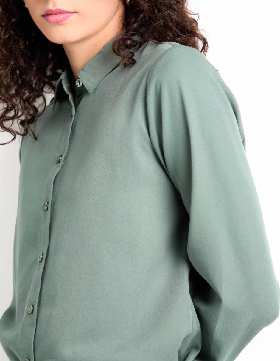 Blusa manga larga para mujer 4