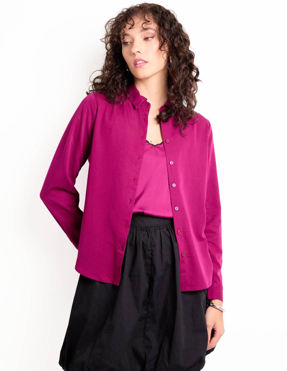 BLUSA COM25002-C11, CH, CIRUELA MEDIO