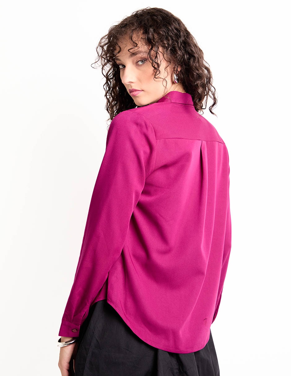 BLUSA COM25002-C11, CH, CIRUELA MEDIO