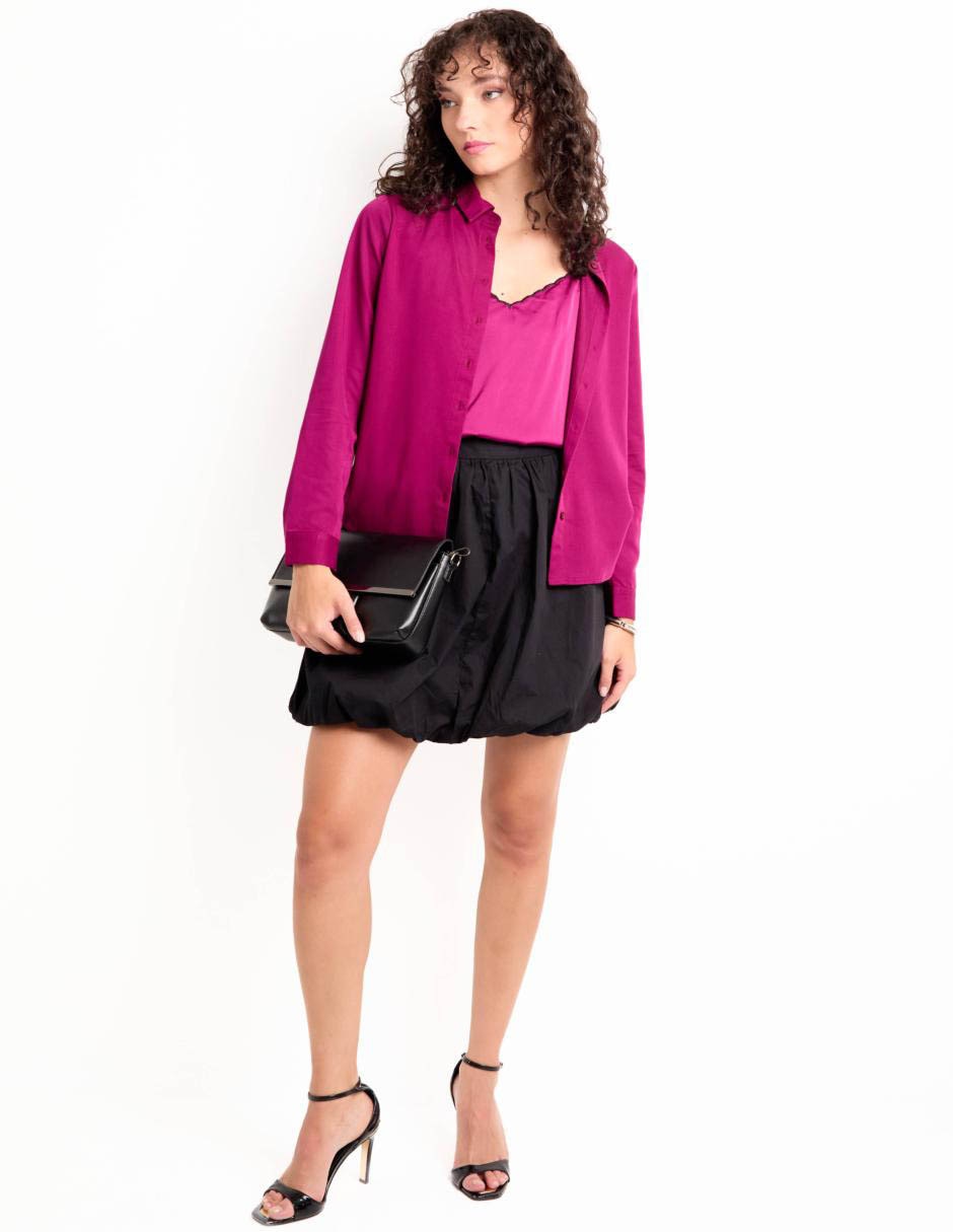 BLUSA COM25002-C11, CH, CIRUELA MEDIO