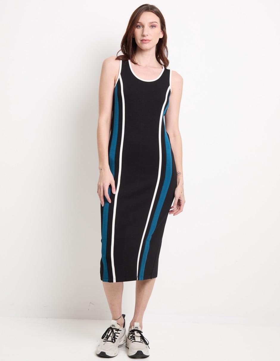 Vestido midi casual para mujer