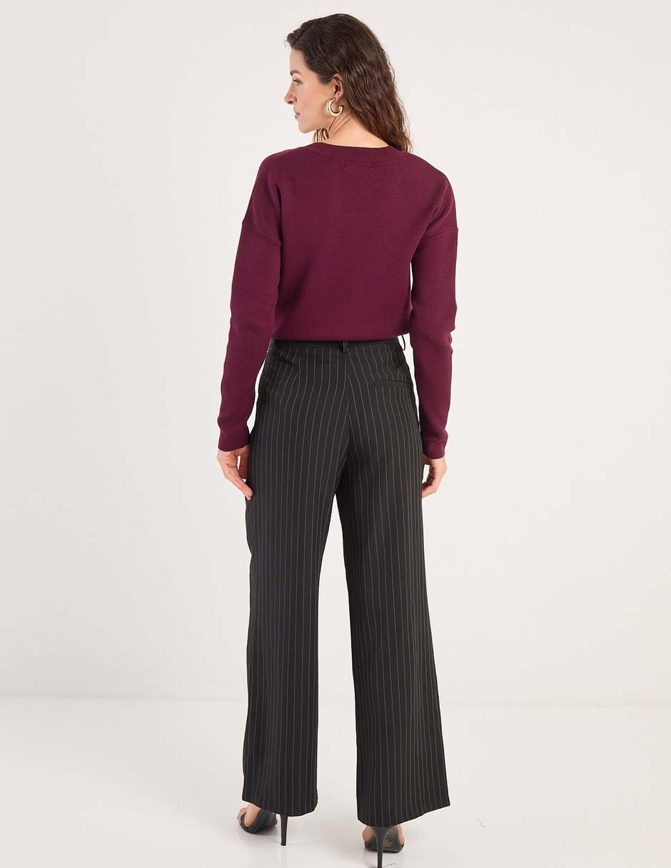 Pantalón de vestir Straight para mujer 2