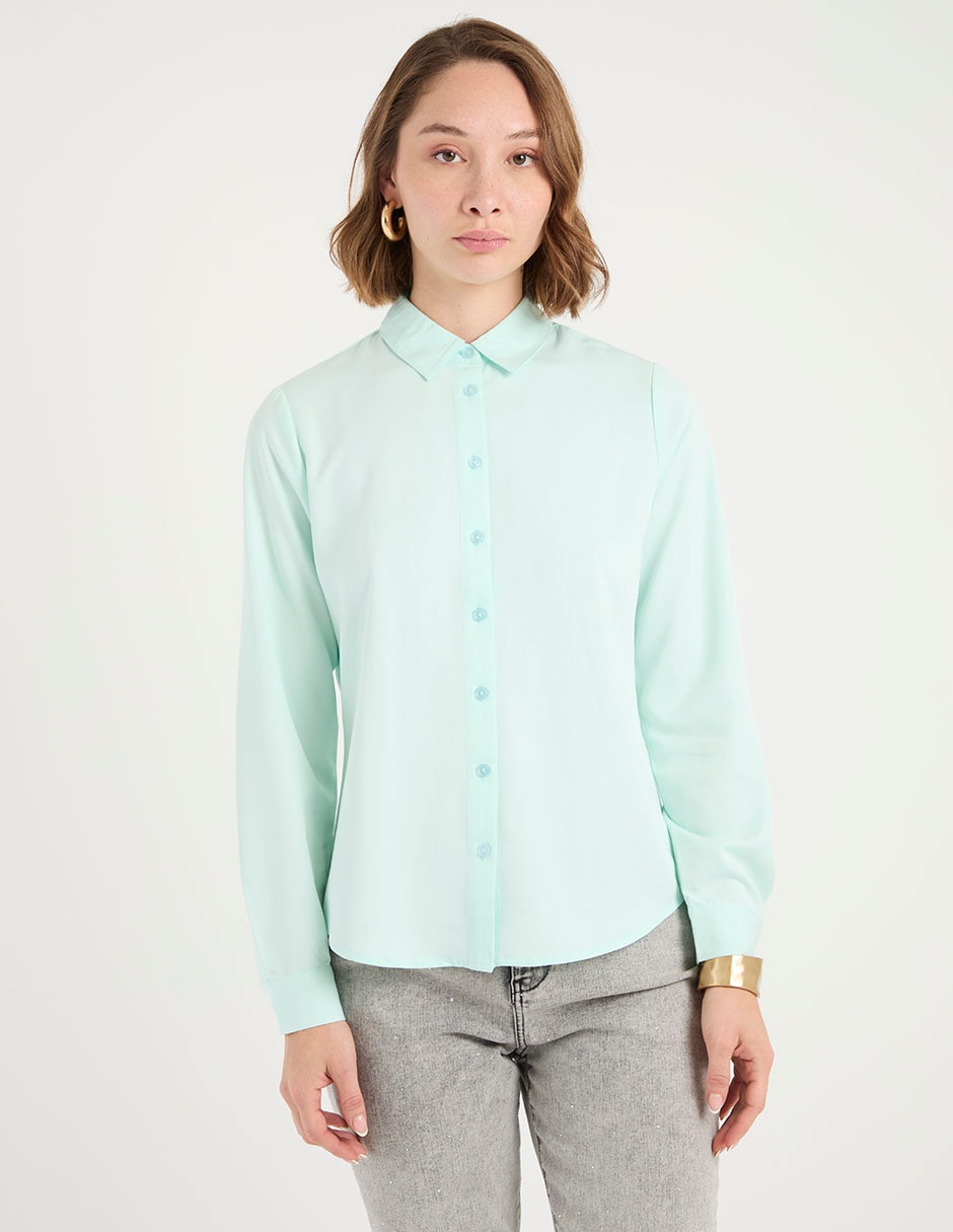 Blusa manga larga para mujer Blusa manga larga para mujer