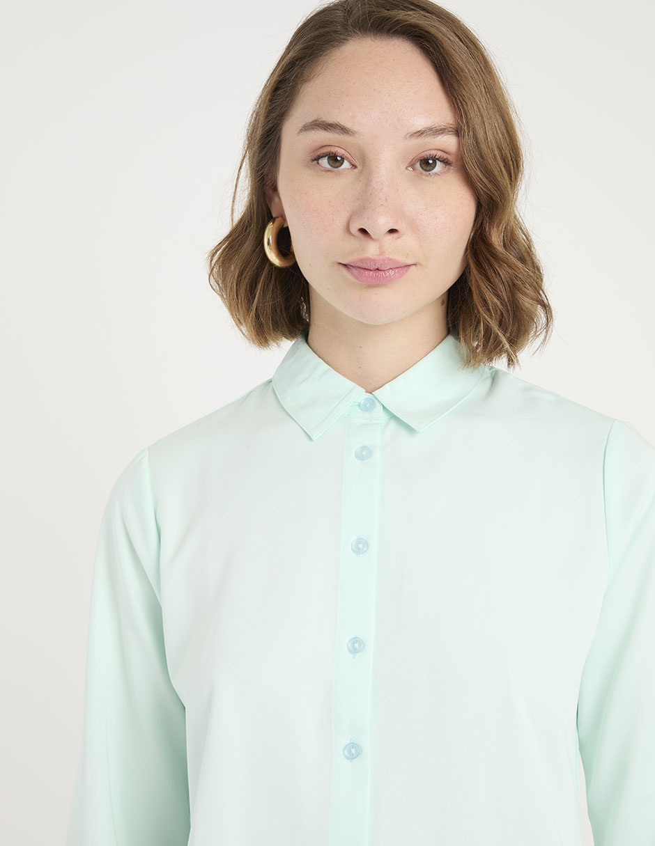 Blusa manga larga para mujer 4