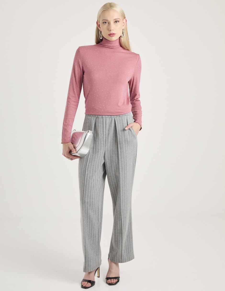 Pantalón de vestir straight para mujer 3