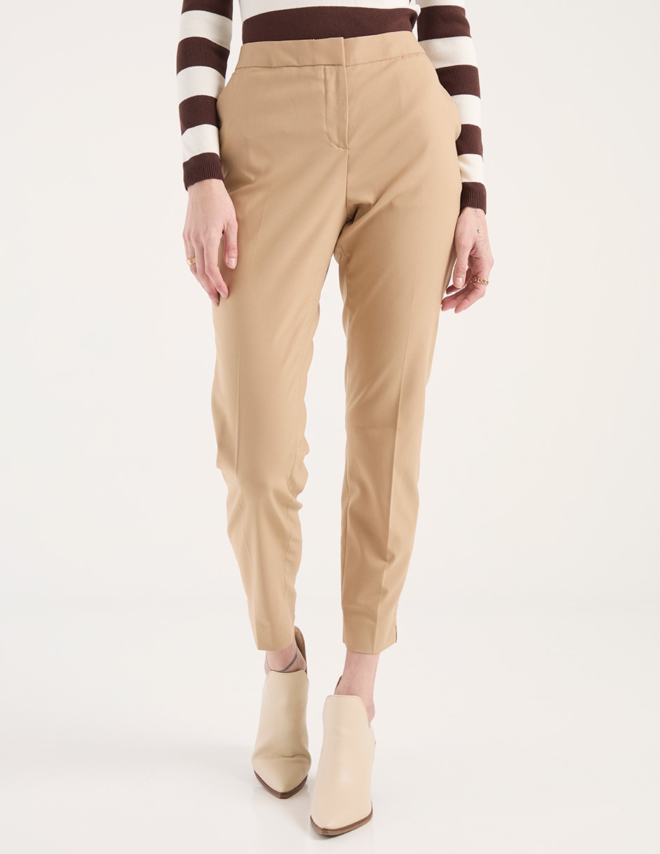 Pantalón de vestir slim para mujer Pantalón de vestir slim para mujer