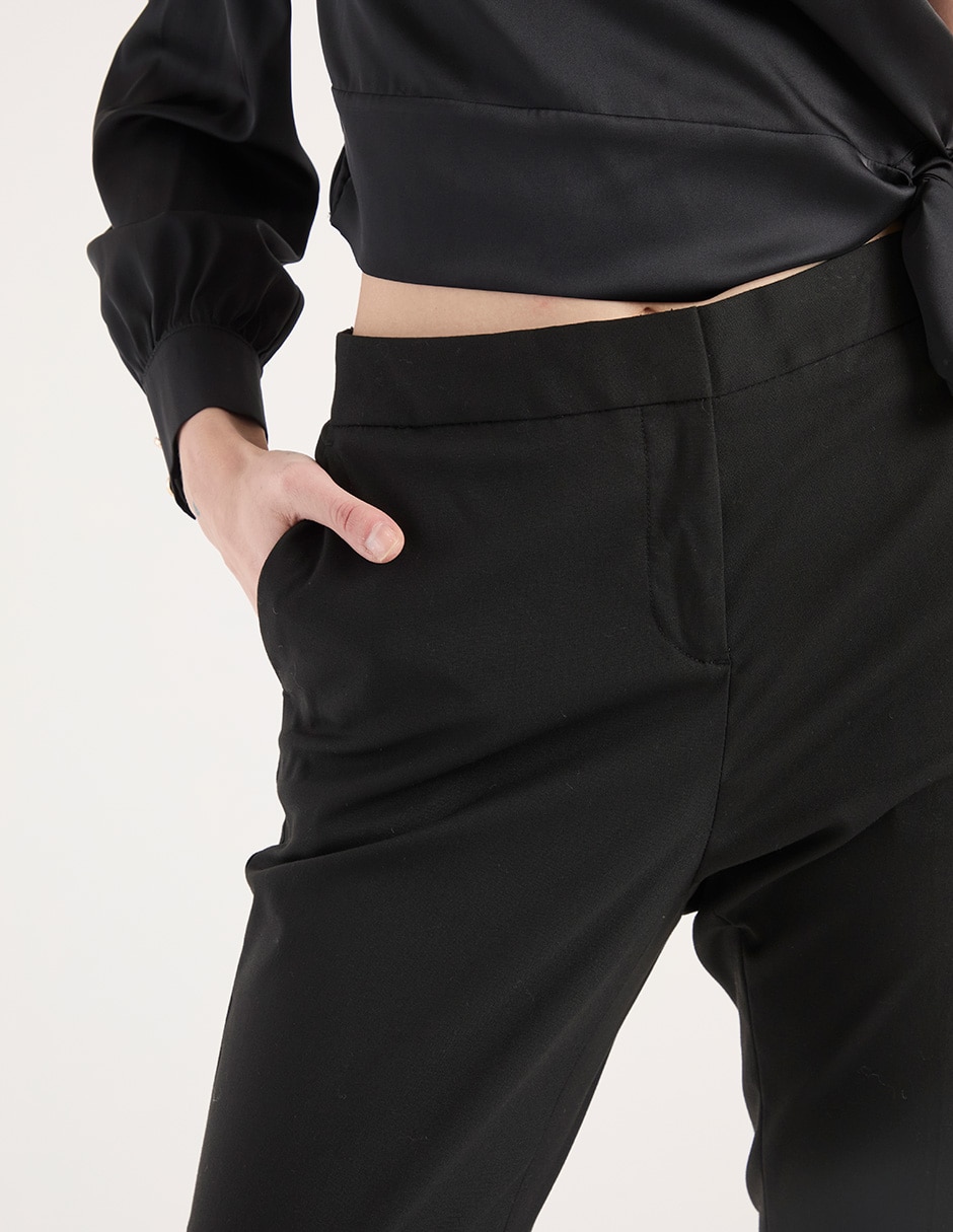 Pantalón de vestir slim para mujer 4