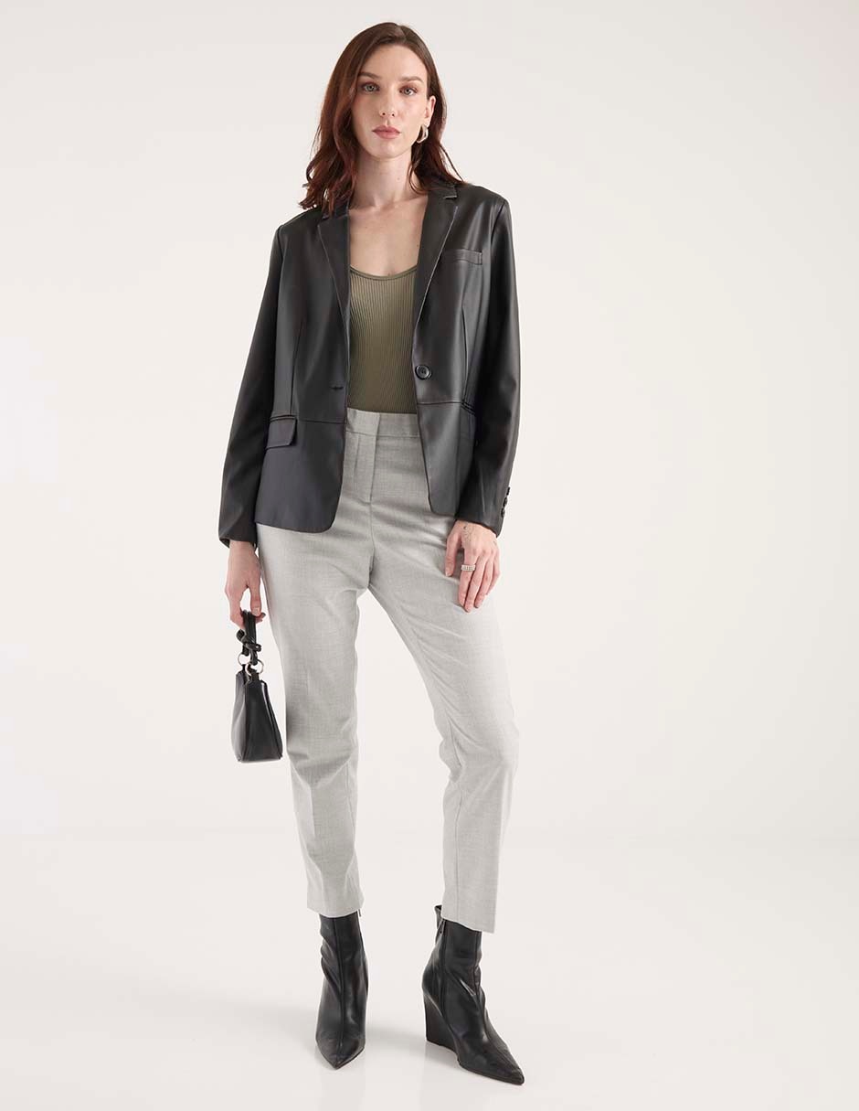 Pantalón de vestir slim para mujer 3