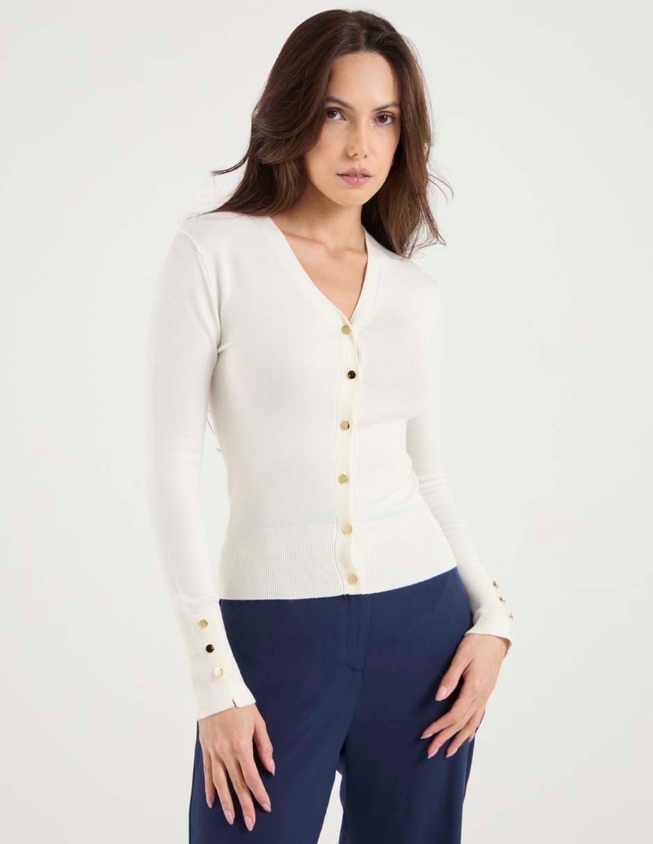 Suéter cuello V para mujer Suéter cuello V para mujer