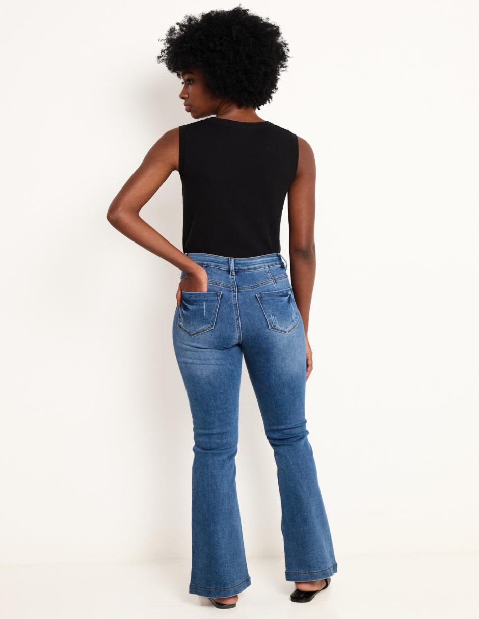 Jeans flare para mujer 2