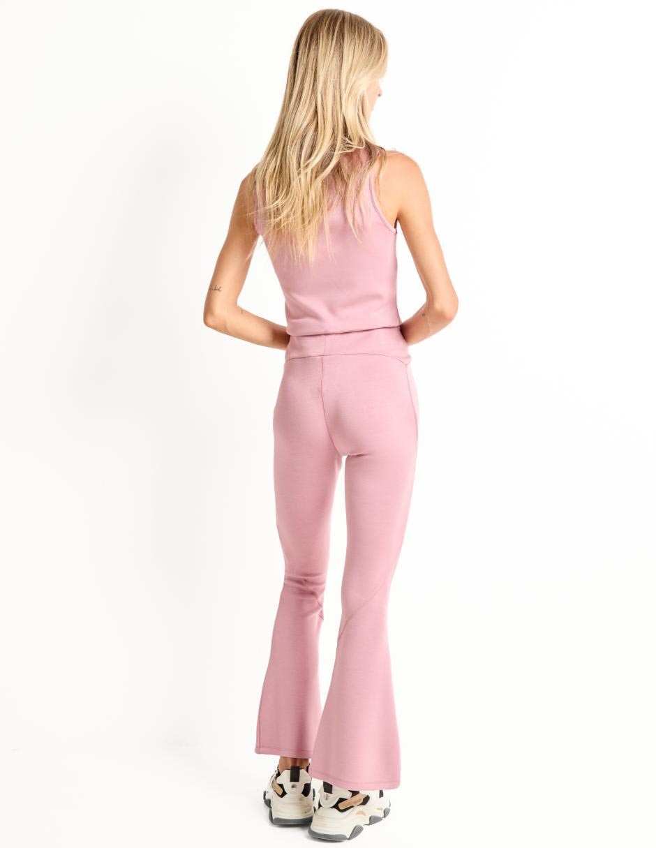 Legging cintura alta con elástico para mujer 2