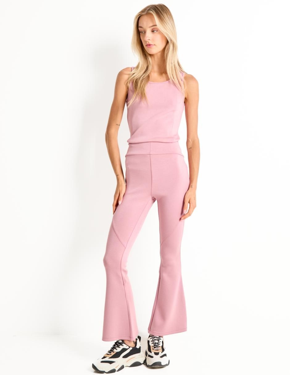 Legging cintura alta con elástico para mujer 3